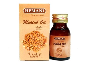 Mahlab Oil, Cold Pressed Premium Natural 100% Pure Natural Ingredients Natural Mahlab seeds