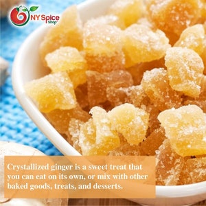 Crystallized Ginger Crystallized Root Ginger Candied Ginger, Meetha ...