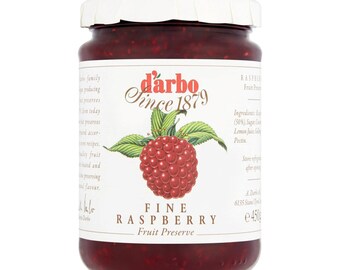 Raspberry Jam (Raspberry Spread) - Fruit Spread - 16Oz - Premium Quality Raspberries