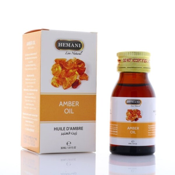 Amber Oil - 30ML - Natural Baltic Amber Oil - Natural& Pure Oil - Free Shipping