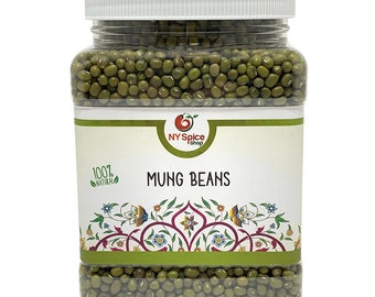 Mung Beans - Mung Dal - Non-GMO, Raw, Sproutable, Vegan, Dal Moong - By NY Spice Shop