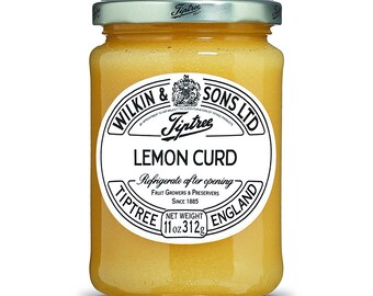 Lemon Curd - Lemon Jam - Fruit Spread - Perfect Spread For Scones & Filling For Holiday Desserts Gluten-Free