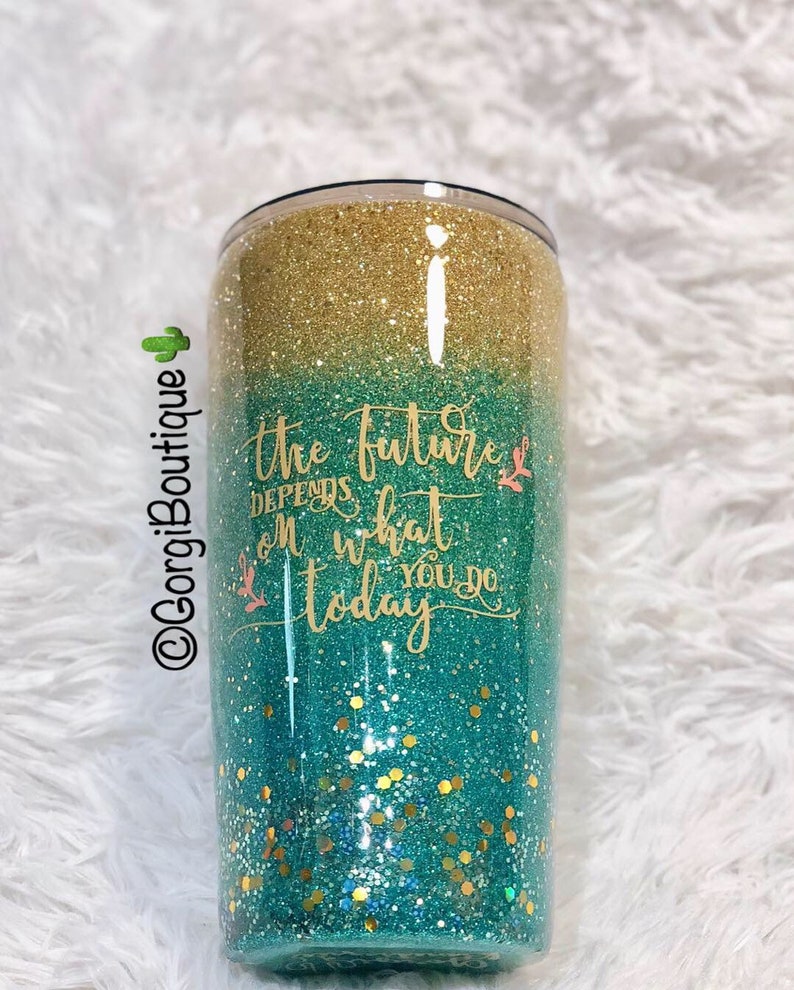 Boutique Glitter Tumbler Epoxy Tumbler Custom Etsy