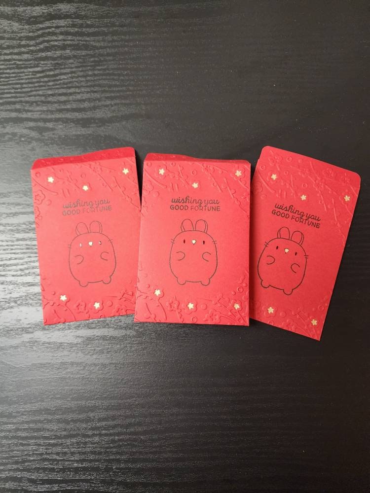 New 2023 Chase Bank Chinese New Year Red Envelopes - Lucky Pack Of 8!