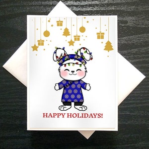 Vietnamese Christmas card. Viet xmas card. Vietnamese Happy holiday card. Viet happy holiday card!