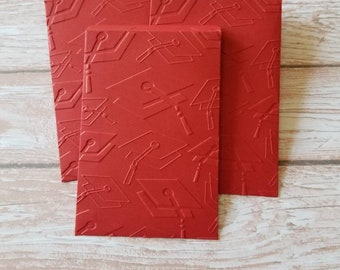 Graduation red envelope. Graduation Hong bao.  Money envelope. Set of 3 red envelope for graduation.