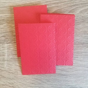 2024 Handmade Chinese red envelope. Set of 3. Chinese red envelope.