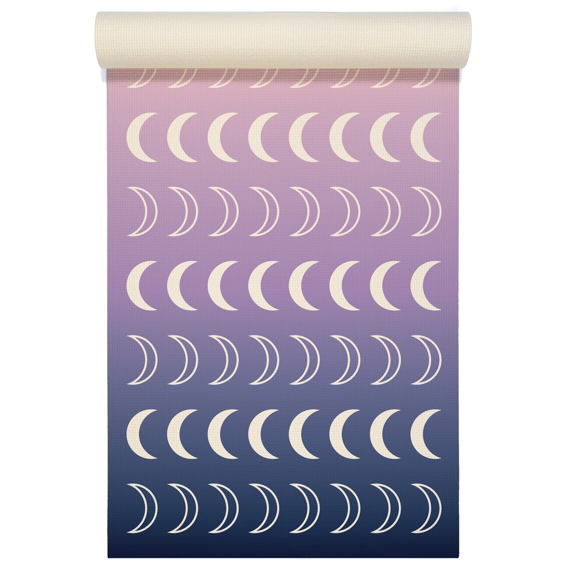 Crescent Moon Yoga Mat by Wildmagic 6mm Ecofriendly Etsy