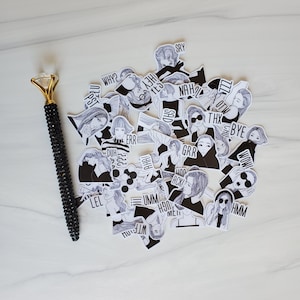 MOOD FASHION STICKERS | Journal Stickers | Planner Stickers | Fashionista Stickers | Kawaii Stickers | Girlie Stickers | Designer Inspired