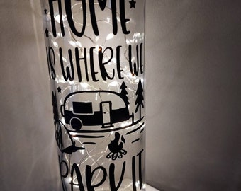 Caravanners or Motor Homes LED Star Light Up Bottle for Campers Caravanners or Motor Homes LED Star Light Up Bottle for Campers