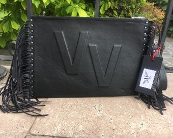 Genuine Leather Clutch Minimalist Leather Bag Black Leather Clutch Leather clutch Genuine Leather bag Black Handbag Personalized Clutch Bag