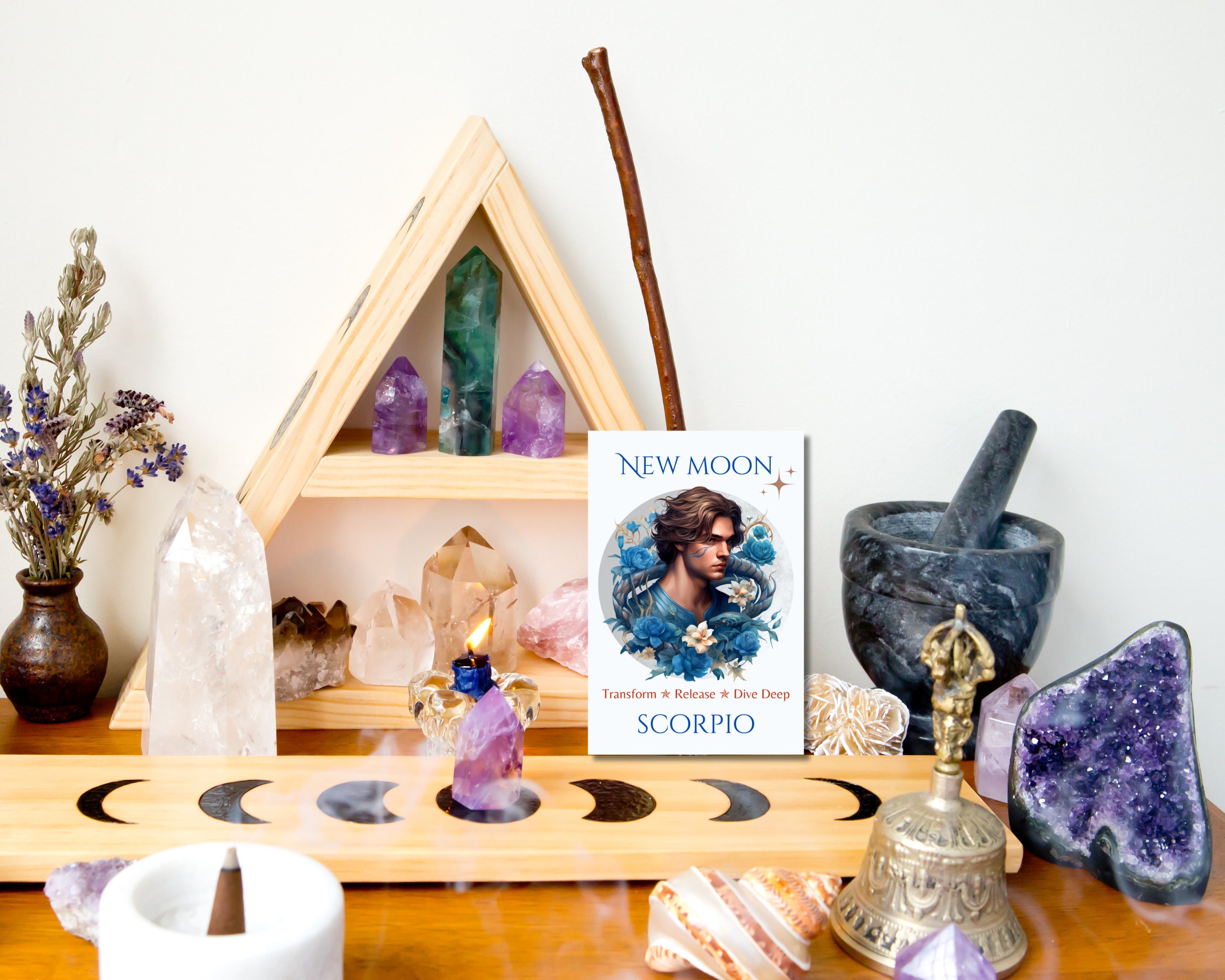 The Meloni Moon Oracle Deck Your Cosmic Compass To Intuitive Wisdom - 71d9rag