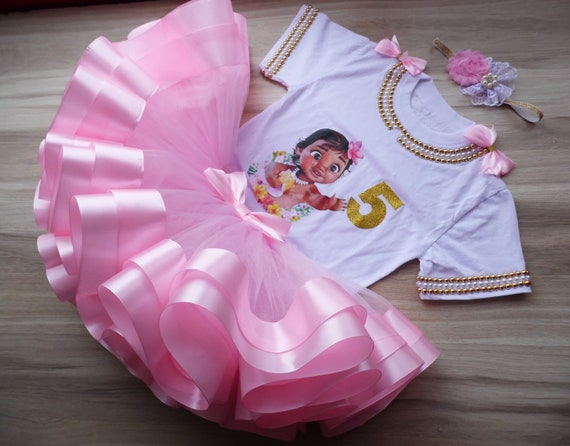 baby moana tutu