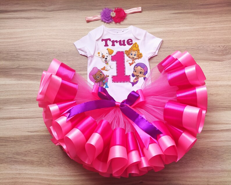 Bubble Guppies costume tutu anniversaire Bubble Guppies Molly Etsy