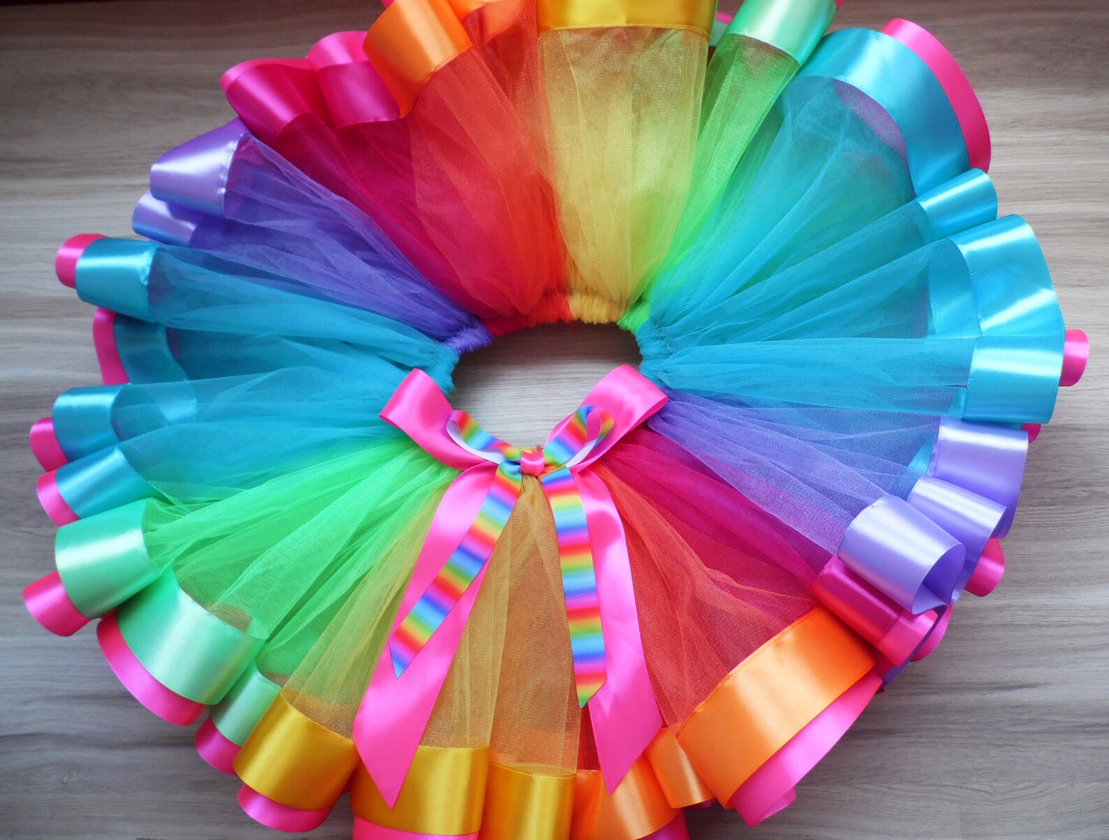Rainbow Birthday Tutu Skirt for Girl Rainbow Tutu Cake Smash Etsy