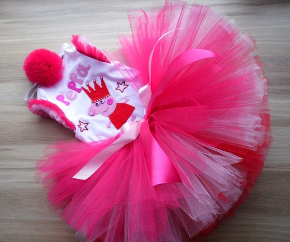 peppa pig 1st birthday outfit