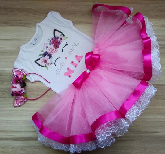 hello kitty tutu dress 1st birthday