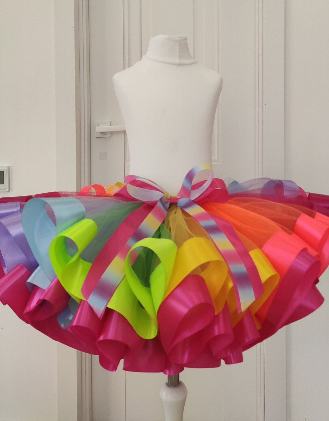 Rainbow Birthday Tutu Skirt for Girl Rainbow Tutu Cake Smash Etsy