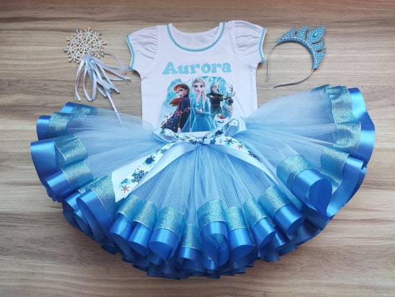 frozen birthday tutu