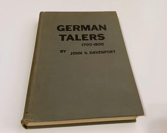 ★〈英文〉「German Talers」john s. davenport German Talers 1700-1800 by John S. Davenport - Etsy