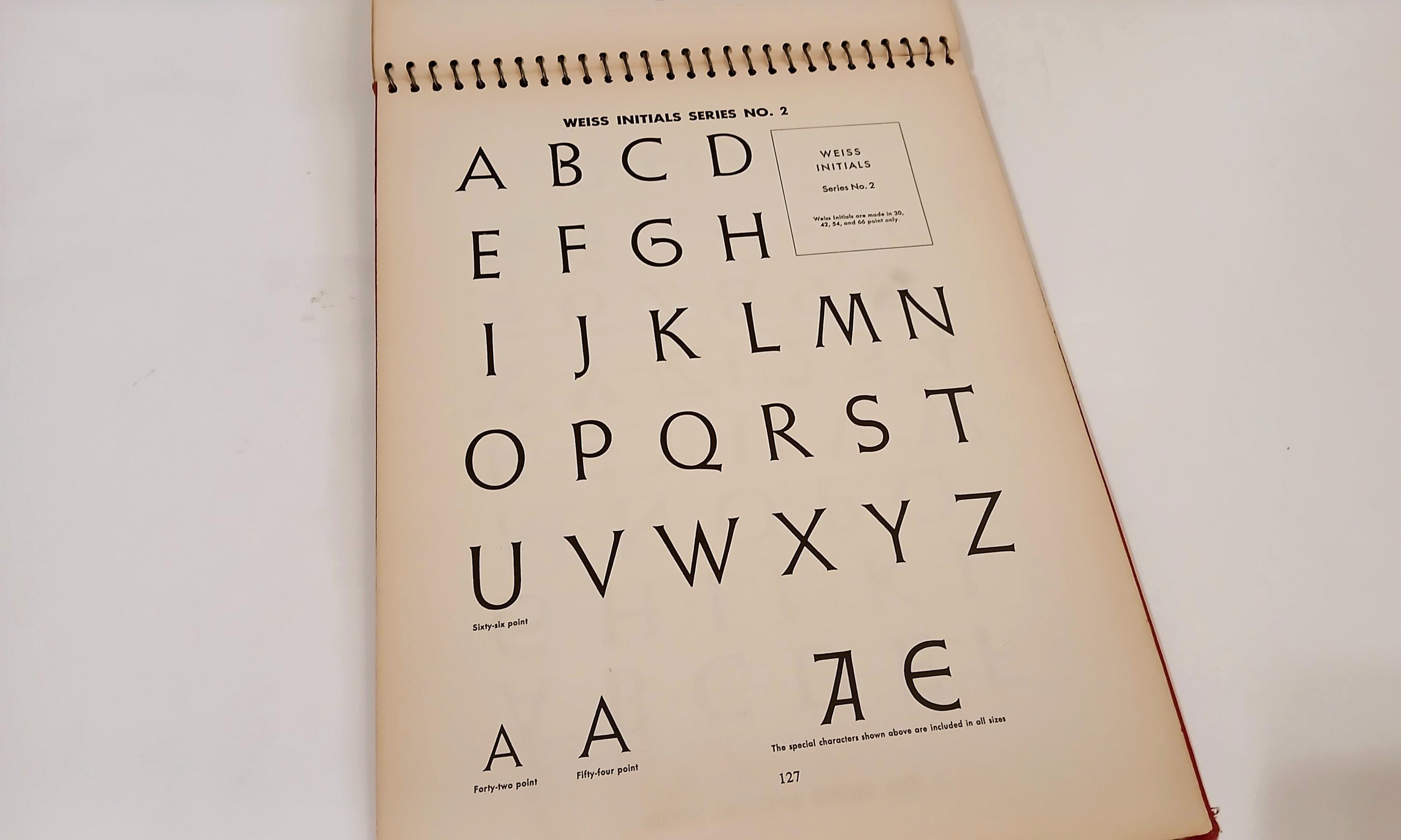 1950s Block Lettering 1950s Type and Lettering for Typographers Vintage Retro Antique ...