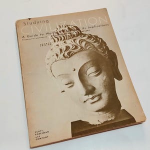 1960s Studying Civilization Guide Scott Foresman & Company Vintage Antique Retro History Textbook