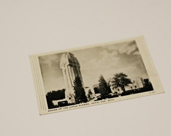1930s Royal Oak Michigain Unused Vintage Post Card Mid Century Retro Art Deco Old Photo Travel  Souvenir