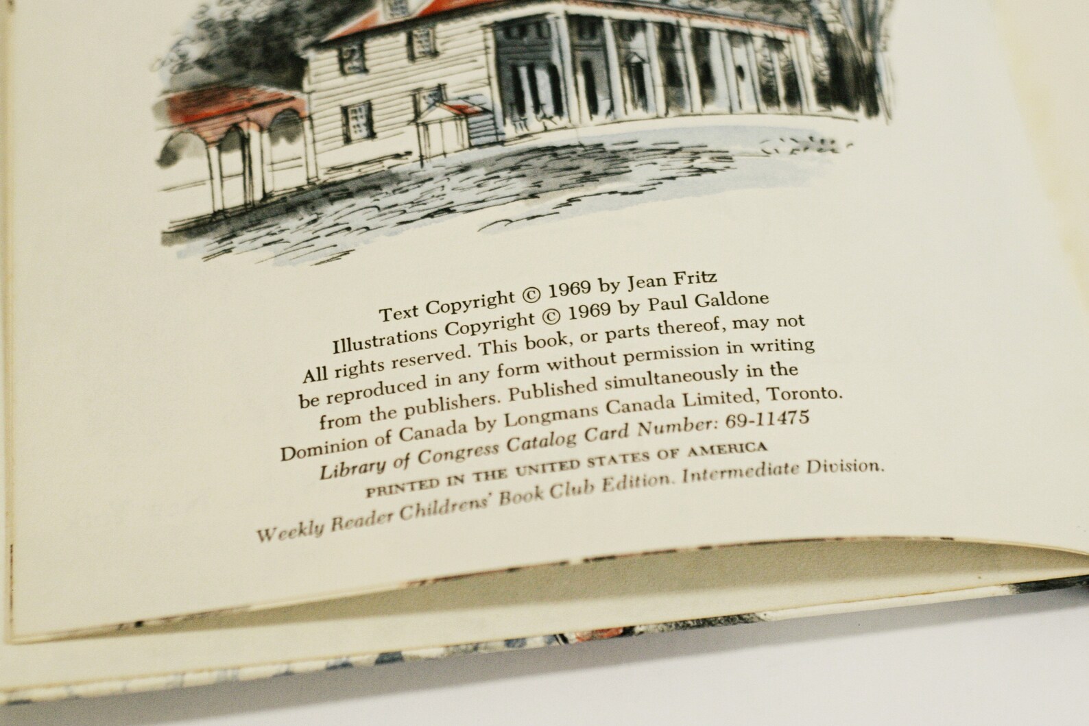 1969 George Washington's Breakfast by Jean Fritz Vintage Retro Kids ...