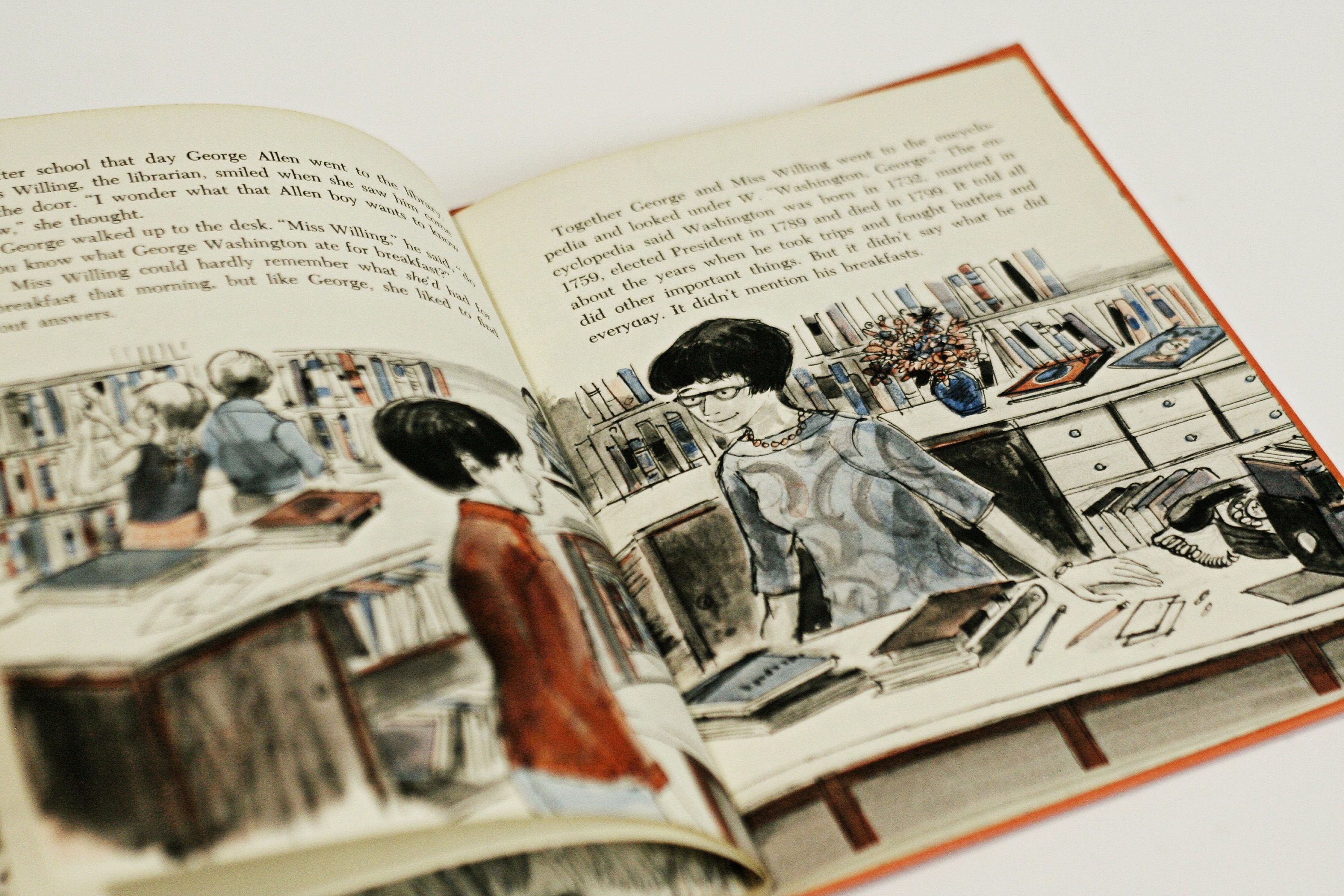 1969 George Washington's Breakfast by Jean Fritz Vintage Retro Kids ...