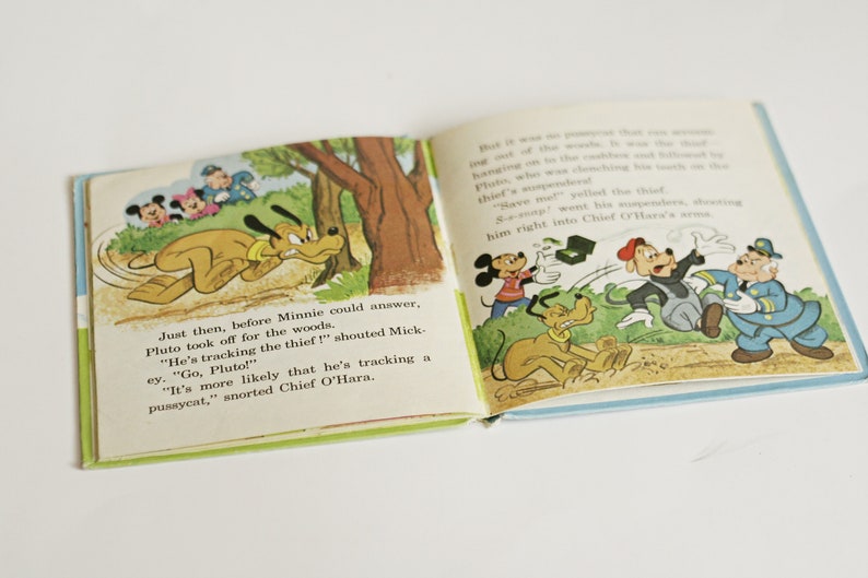 1970s Mickey Mouse and the Pet Show Golden Tell-a-tale Book Vintage ...
