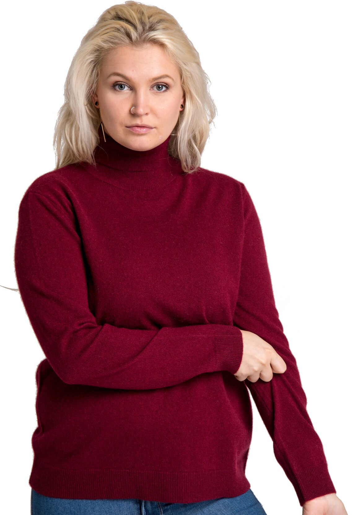 pure cashmere turtleneck sweater