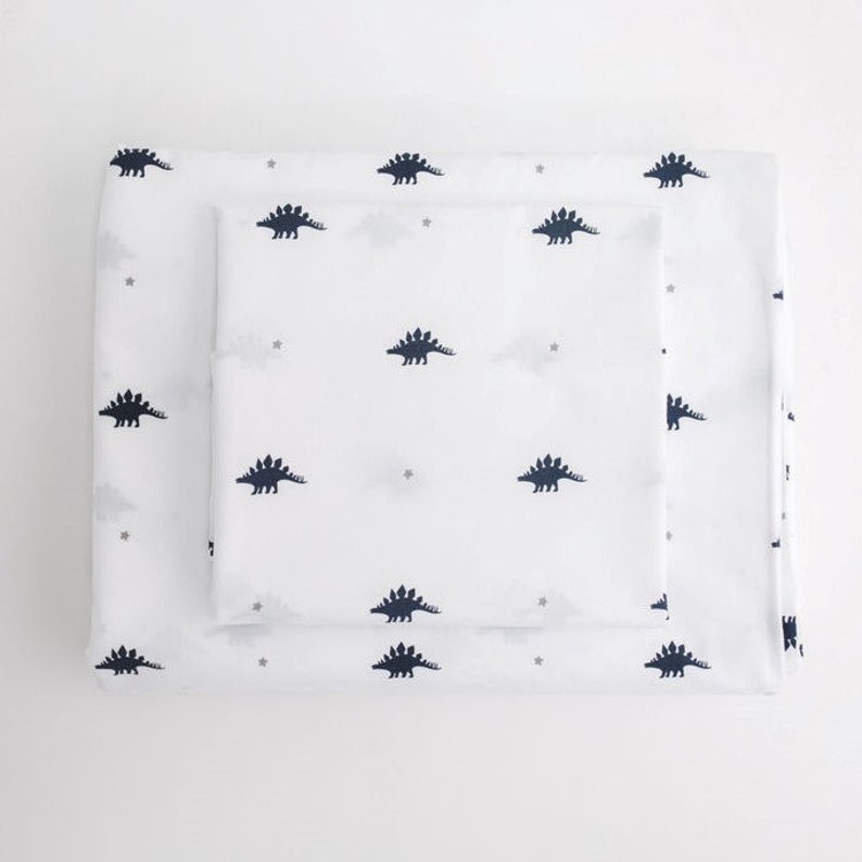 Mini Dinosaurs Cot Bed Duvet Cover Etsy