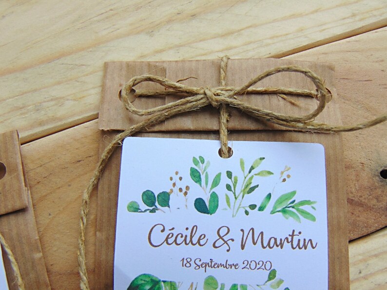 Download Sachet à graines en kraft // Cadeau invité mariage ...