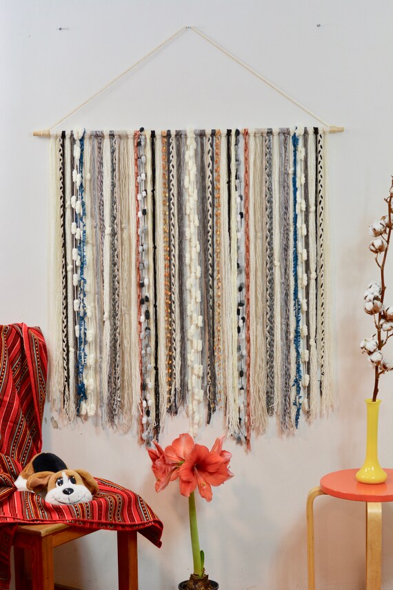 bohemian yarn tapestry