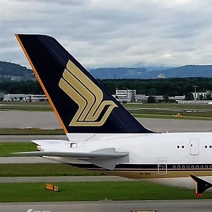 Singapore Airlines A380 - Photograph