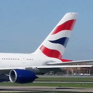 British Airways A380 - Photograph