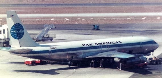 Pan Am Boeing 707 321 Digital Print