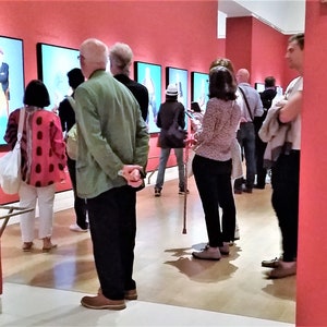 David Hockney Exhibition, Royal Academy, London, July 2016