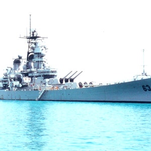 USS MISSOURI (BB63) - Digital Print