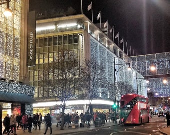 Oxford Street, London, Christmas Season 2019