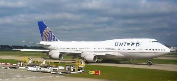 United Airlines Boeing 747 Photograph | Etsy