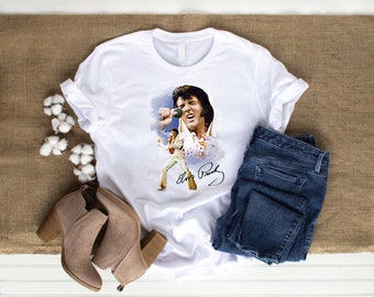 Elvis Presley T-shirt, Hawaii Concert, King of Rock and Roll