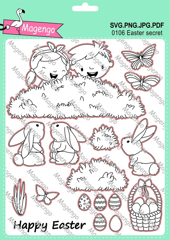 Download Birthday Scout Digital Stamp And Svg File Cardmaking Cricut Etsy