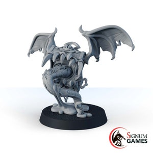 Wütend Mimic Fantasy Miniaturen, DnD Mimic Unbemalte Miniatur, Premium 3D Gedruckte Fantasy Tabletop Miniaturen 28 mm 32 mm, Schätze Truhen