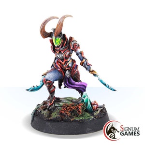 Kai-Rice, the Blade of the Spider Witches, Akkari Rogue Miniatures Assassin Mini Dungeons and Dragons Tabletop Gift