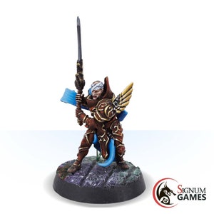 Paladin Alfred the Wandering Knight, Knight Human Dungeons and Dragons, 32mm Miniatures, DnD Characters Paladin