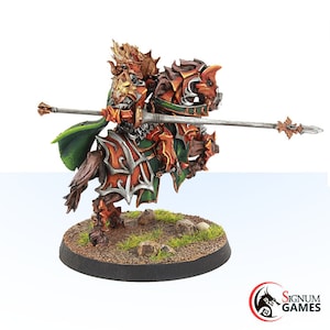Eichenwald Fantasy Miniaturen, Reiter Miniature Dungeons and Dragons Mini RPG, Ritter zu Pferd Berittene Reiter Tolles Geschenk