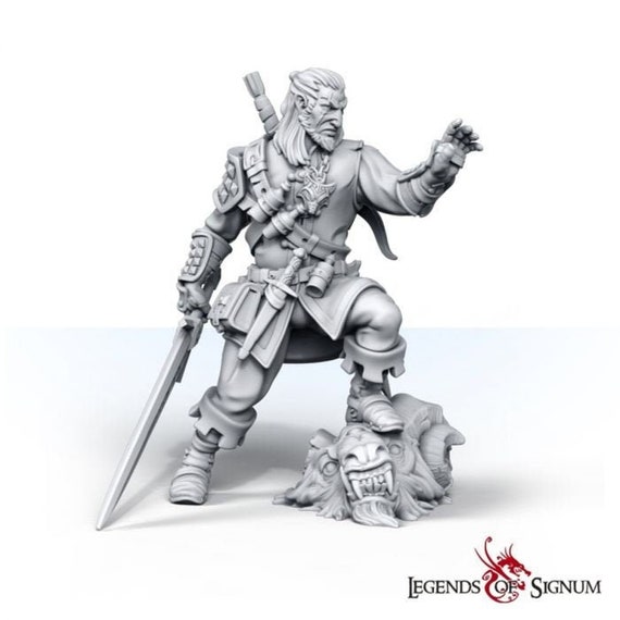 150 m/m DUNGEON MASTER FANTASY FIGURE - RESINE - VERLINDEN référence