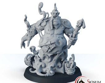32mm Holem Monster DnD Unpainting Miniatures, 3D Printed Tabletop Resin, Dungeons & Dragons Resin Miniatures, Pathfinder Miniatures RPG