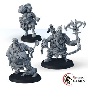 Ork Corsairs Premium Qualität ECO Harz Fantasy Miniaturen, Pathfinder und andere RPG Miniaturen, Corsairs Army Bundle Tabletop RPG Mini